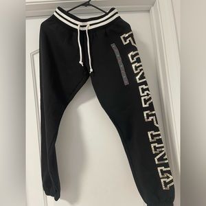 *NWT* VS Pink Sequin Logo Classic Pants